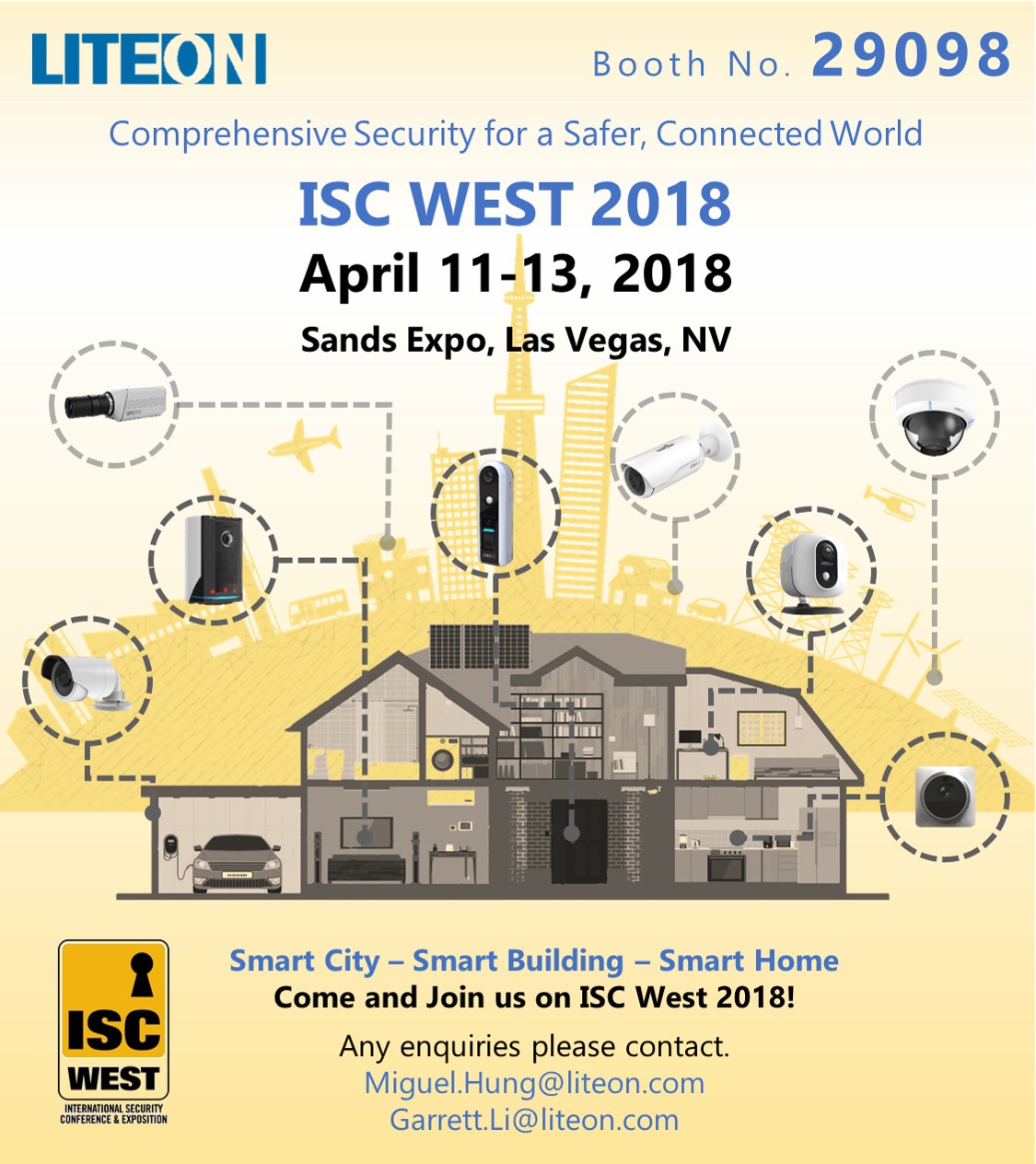 LITE-ON Joins ISC WEST 2018 and Shows Deep Insights Into Smart Surveillance